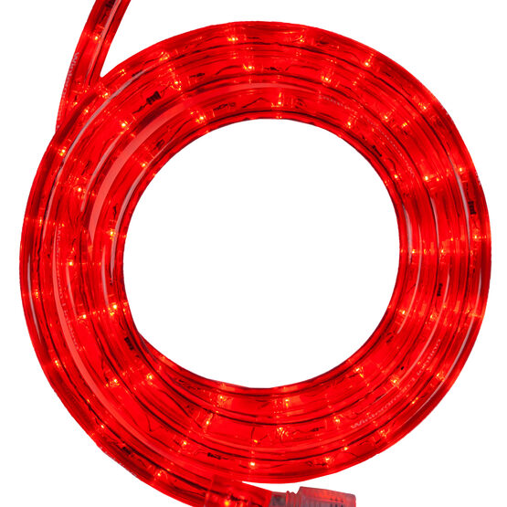 18 Red Led Rope Light 2 Wire 12 120 Volt Yard Envy