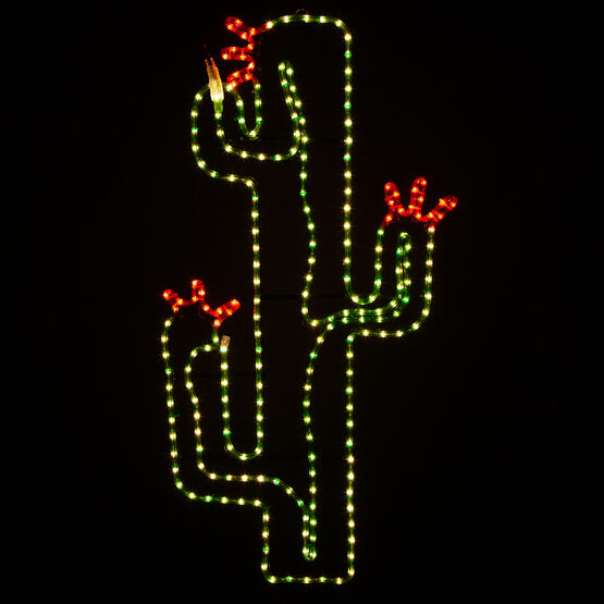 36" Blooming Cactus 