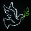 31" LED Dove With Branch 