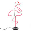 37" Standing Flamingo, Pink Lights 