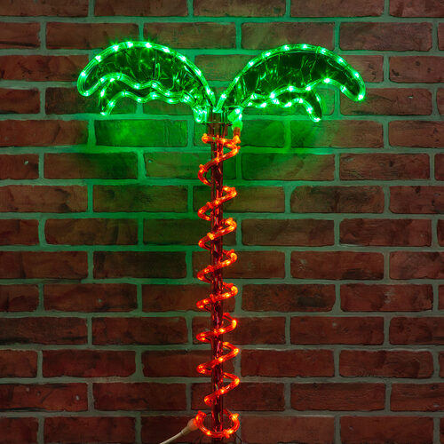2.5' Deluxe Rope Light LED Palm Tree