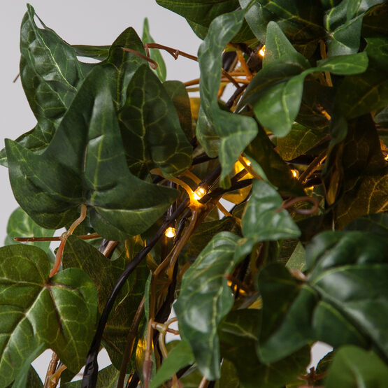 36" Brown Falling Willow LED Lighted Branches, Warm White Lights, 1 pc