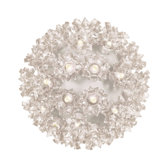 6" Light Sphere, 70 Warm White 5mm LED Lights