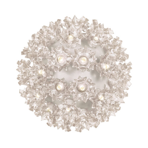 6" Light Sphere, 70 Warm White 5mm LED Lights