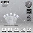 4' x 6' 5mm LED Net Lights, Cool White, White Wire