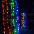 LED Trunk Wrap Lights, 2' x 6', Multicolor, Green Wire