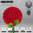 7.5" Light Sphere Stake, Red