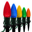OptiCore C9 LED Walkway Lights, Multicolor, 4.5" Stakes, 50'