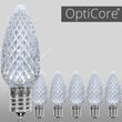 C9 OptiCore<sup>&reg</sup> LED Light Bulbs, Cool White Twinkle