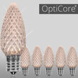 C9 OptiCore<sup>&reg</sup> LED Light Bulbs, Warm White Twinkle