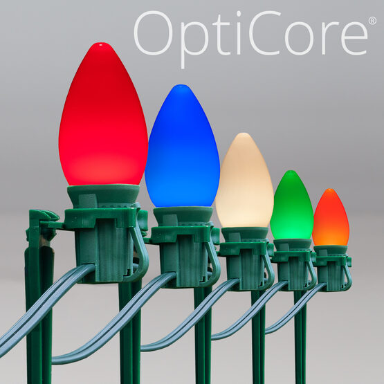 Smooth OptiCore C7 LED Walkway Lights, Multicolor, 7.5" Stakes