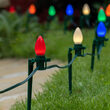 Smooth OptiCore C7 LED Walkway Lights, Multicolor, 7.5" Stakes