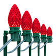 OptiCore C7 LED Walkway Lights, Red, 7.5" Stakes