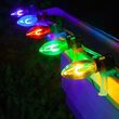 FlexFilament C9 Commercial Shatterproof Vintage LED String Lights, Multicolor, 15 Lights, 15'