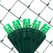 4' x 6' 5mm SoftTwinkle LED Net Lights, Green, Green Wire