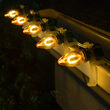 FlexFilament C7 Commercial Shatterproof Vintage LED String Lights, Gold, 15 Lights, 15'