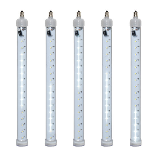 T8 Grand Cascade SMD LED Light Tubes, Cool White, E12 Base