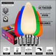 C9 Smooth OptiCore<sup>&reg</sup> LED Light Bulbs, Multicolor