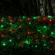 4' x 6' 5mm SoftTwinkle LED Net Lights, Red, Green, Green Wire