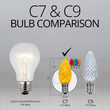 C7 OptiCore LED Light Bulbs, Multicolor Twinkle