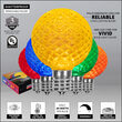 G50 Globe OptiCore<sup>&reg</sup> LED Patio Light Bulb Multicolor