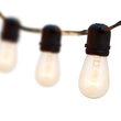 54' Outdoor Patio Light String, 24 Clear S14 Bulbs
