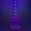 6' Multicolor LED Animated Outdoor Lightshow Tree