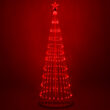 9' Red LED Animated Outdoor Lightshow Tree 
