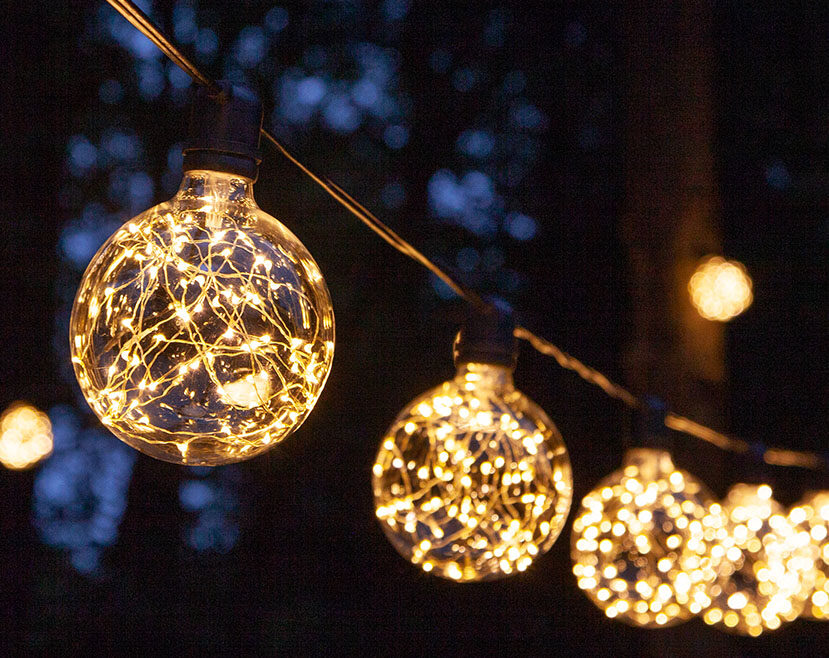 Fairy Globe Outdoor Light Bulbs