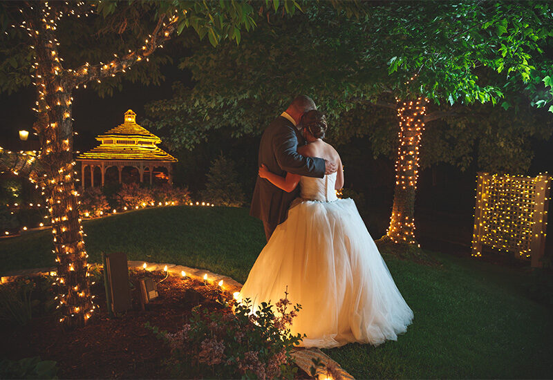 Outdoor Wedding String Lights