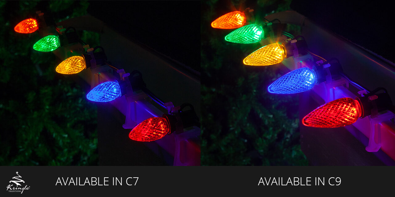 Kringle Traditions C7 & C9 LED Bulbs