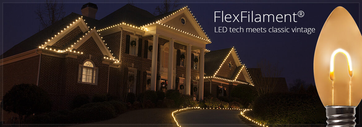 FlexFilament LED Light Bulbs