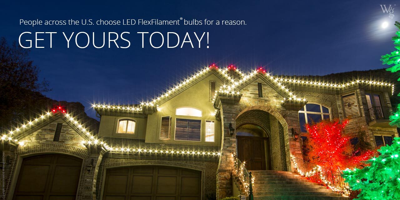 FlexFilament LED Holiday Lights
