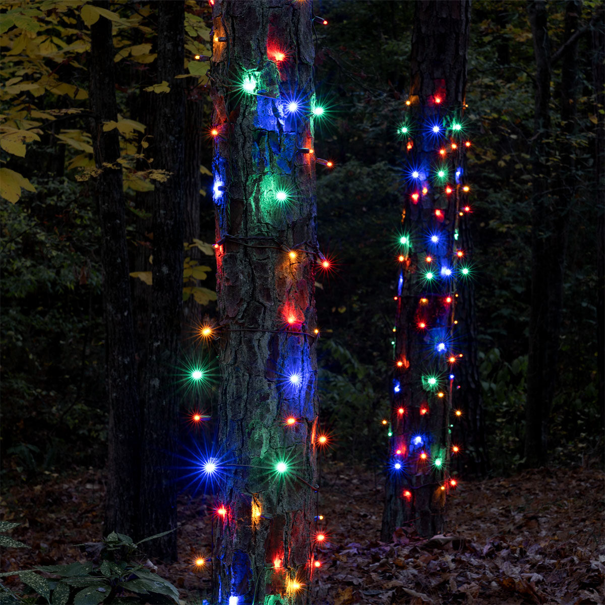 Multicolor LED StretchNet Pro Adjustable Tree Wrap Lights