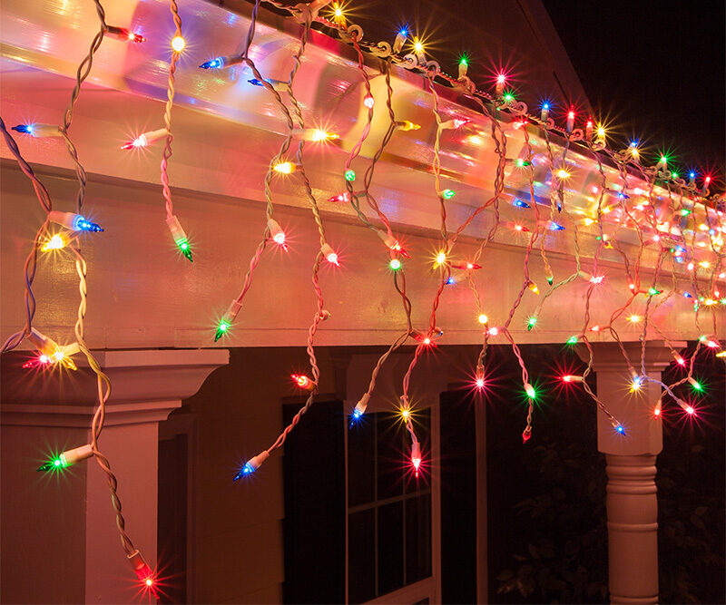 Icicle Christmas Roof Lights