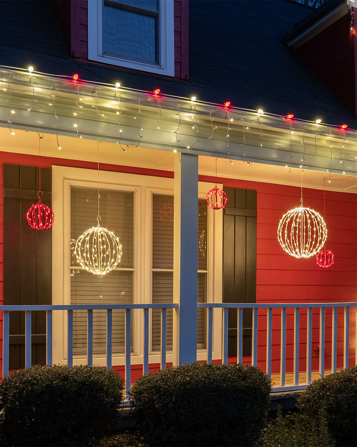 Light Balls Christmas Porch Decoration