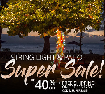String Light & Patio Super Sale!