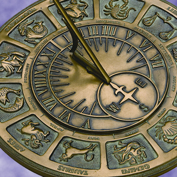 Cast Iron Numbers Sundial Yard Envy