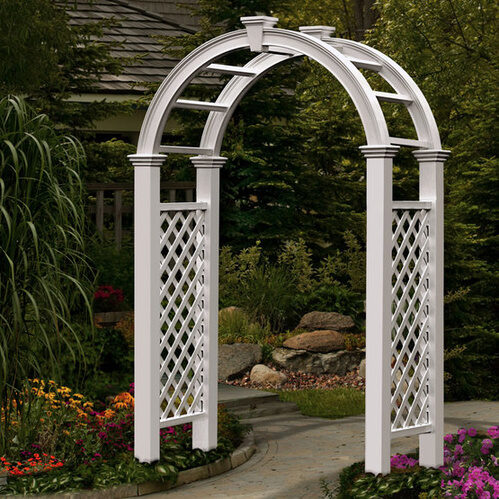 Complete your secret garden and decorate the yard with a stunning arbor