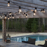 Criss cross 2024 patio lights