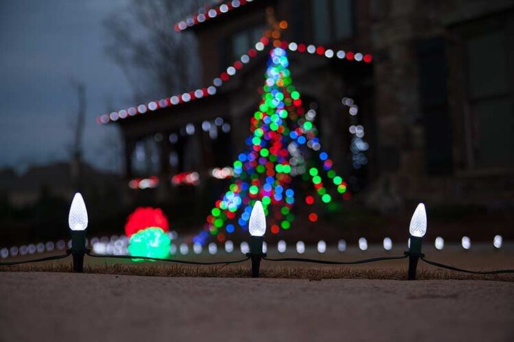 Walkway Christmas Lights