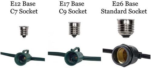 Patio Light Socket Sizes Guide