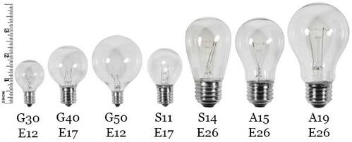 Patio Light Bulb Size Guide