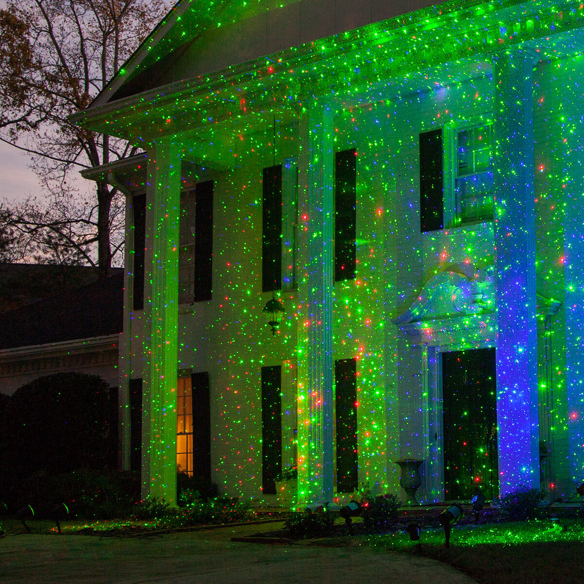 christmas light projector for house
