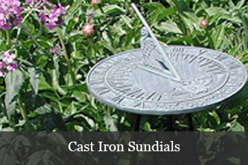 Cast Iron Sundials