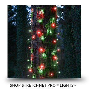 StretchNet Pro Adjustable Tree Wrap Lights